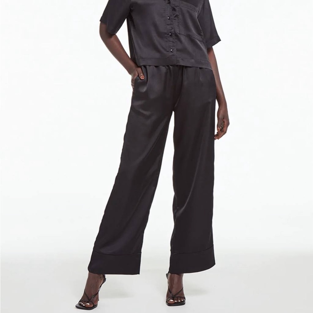 XL APPARIS SILK TROUSERS